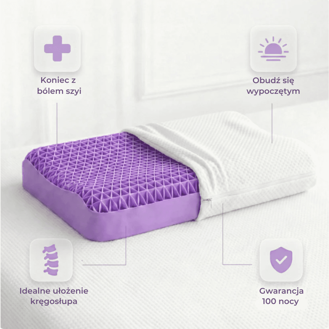 Somniva™ – ergonomiczna poduszka na ból szyi i karku